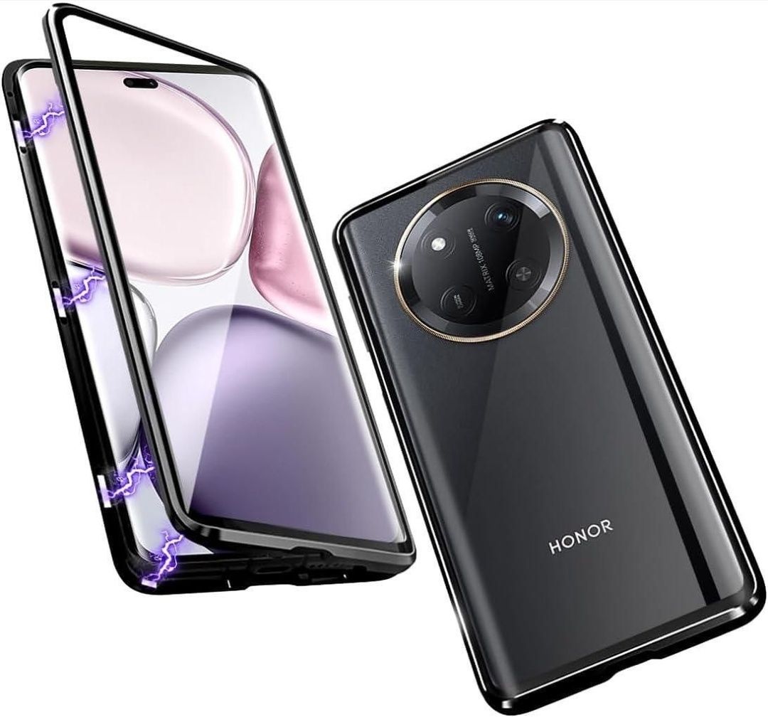 Двоен Магнитен Кейс за Honor 400 /Lite / Pro със защита на камерите