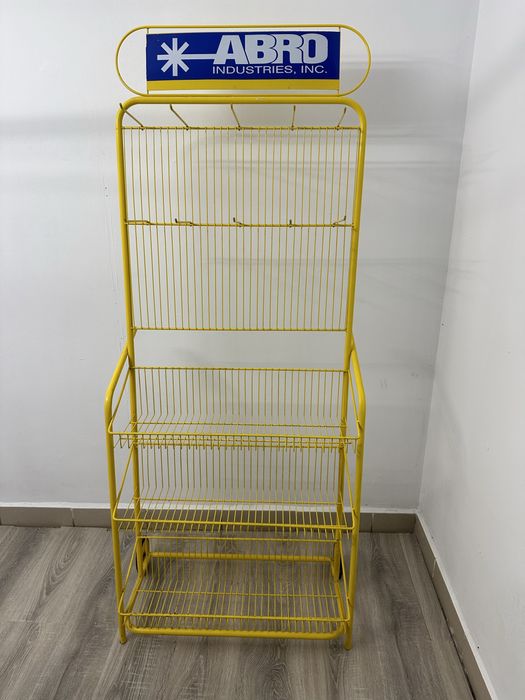 Подвижен метален стелаж / рафт за магазин / склад