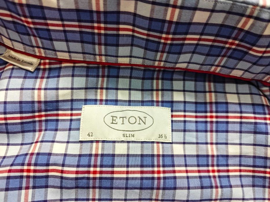 ETON Slim fit Оригинална мъжка риза размер 16.5 / 42