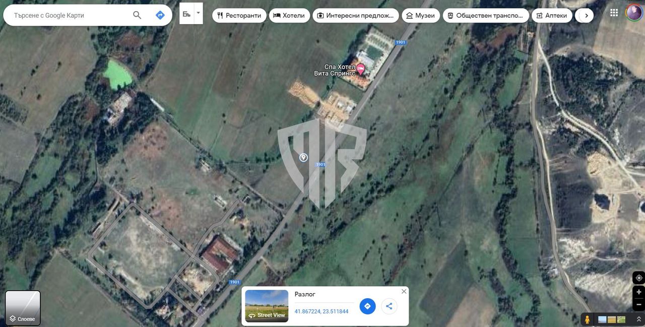 Продава се Парцел в с. Баня, Област Благоевград - 1658 кв.м за 61 €/кв.м - Снимка #1