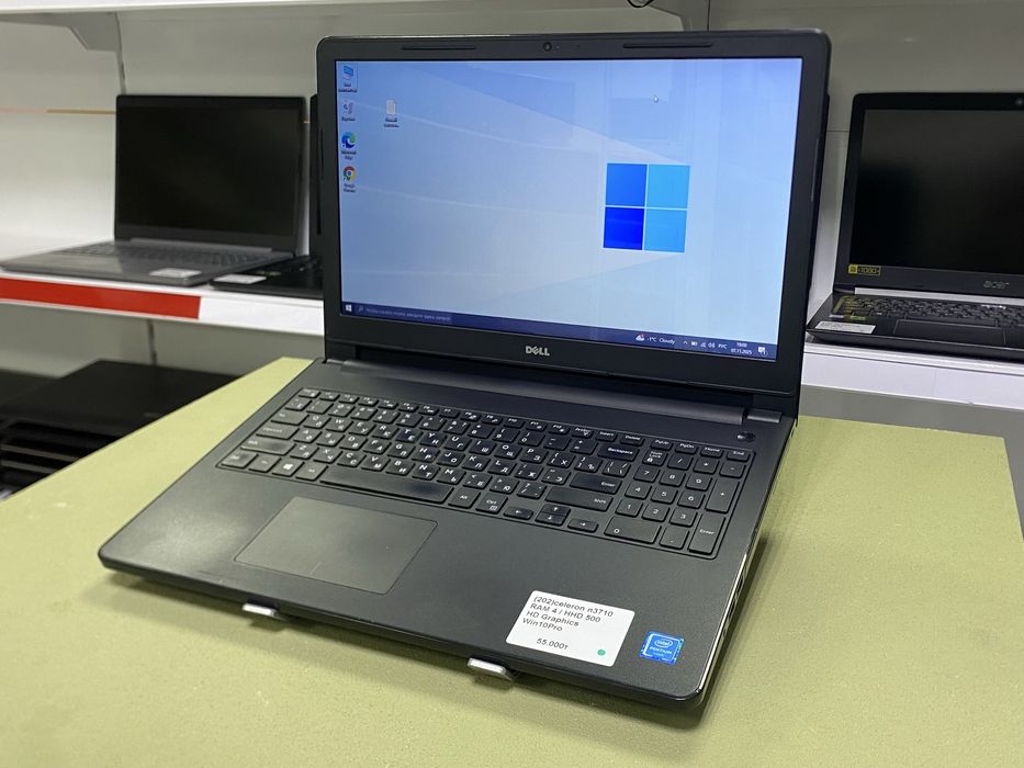 Dell Celeron N3710 / 4GB / 500GB HDD. Для учебы и интернета