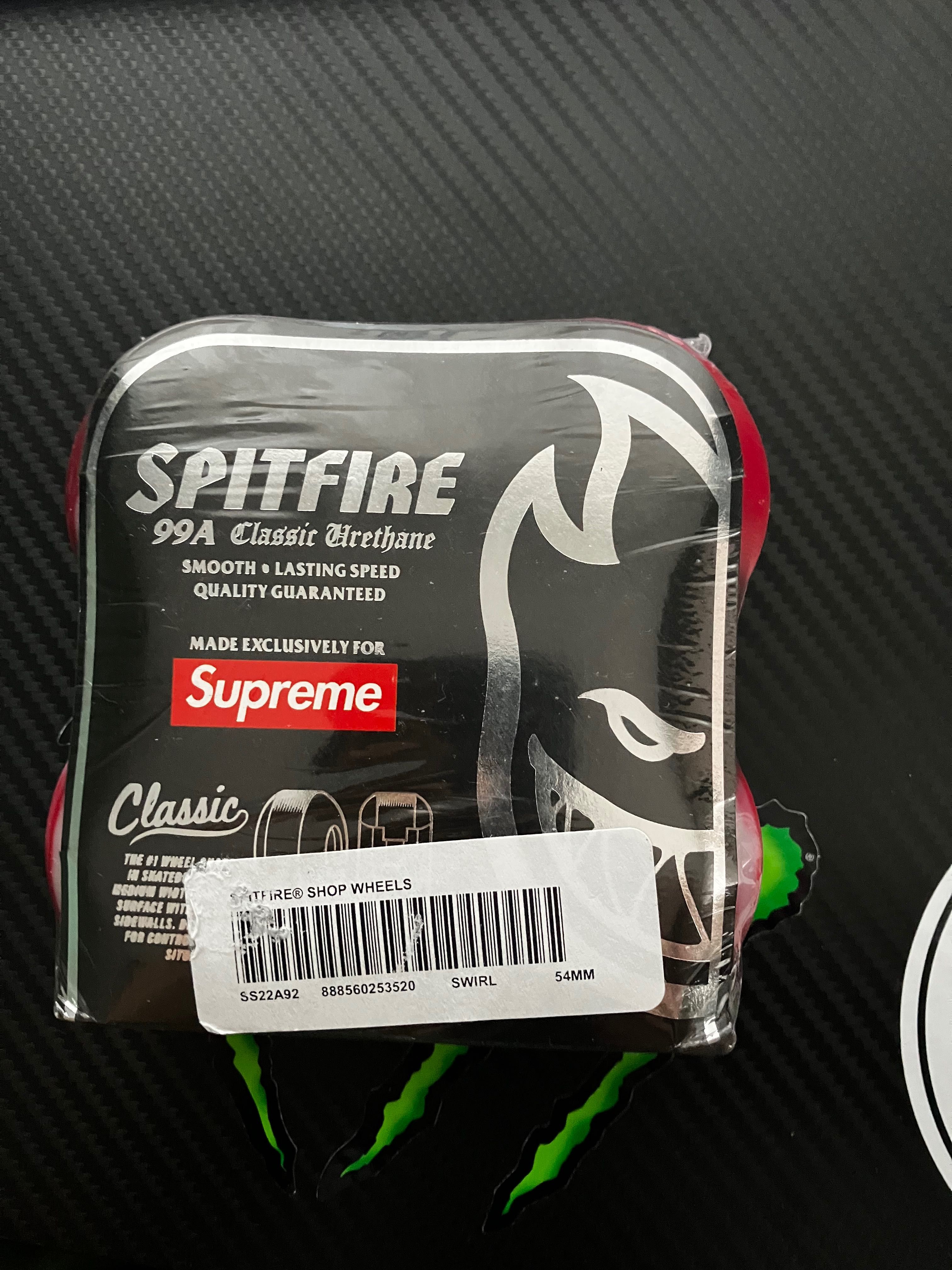 Supreme x spitfire колелца за скейтборд