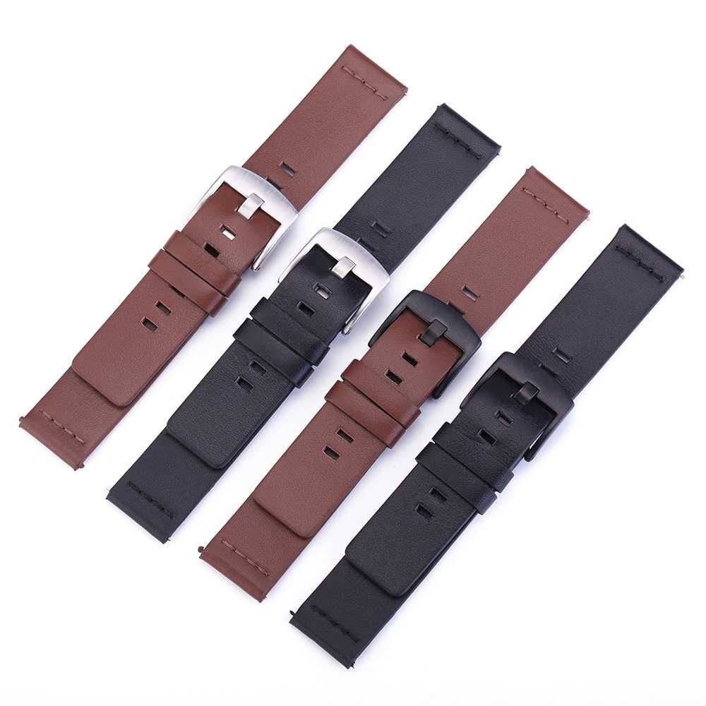 GL03 Кожена каишка за Apple Huawei Samsung Galaxy Watch Xiaomi Garmin