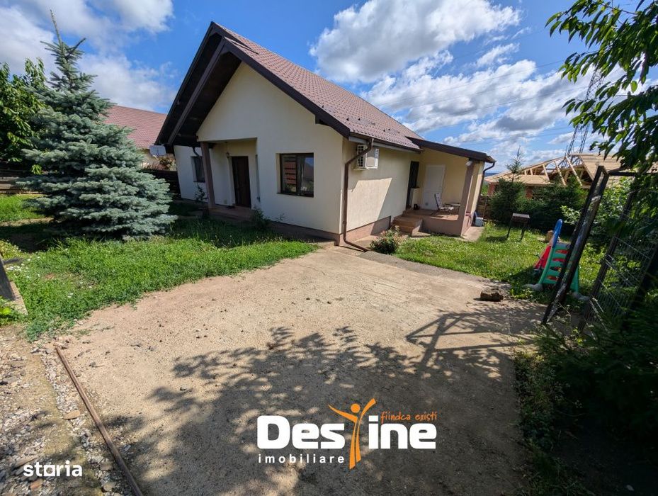 Casa individuala P+Pod 3 camere 89 mp mobilata utilata pod mansardabil