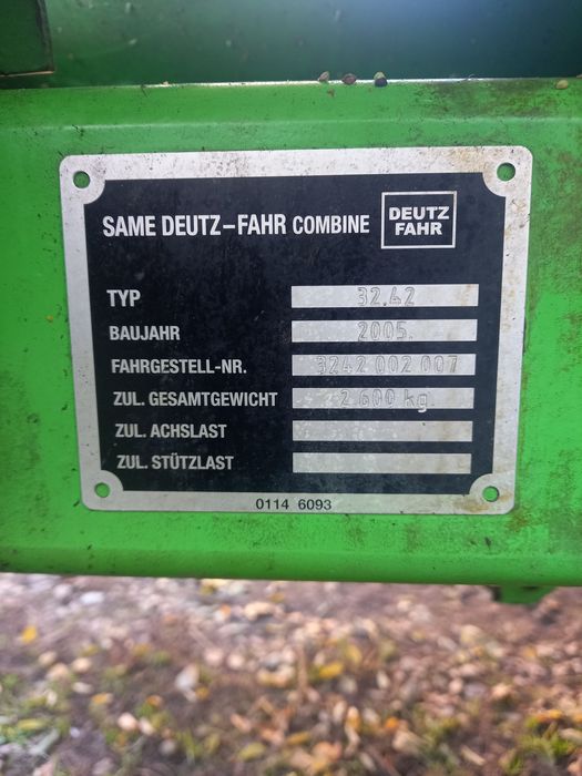 Vând culegătoare Deutz-Fahr Corliner 32-42