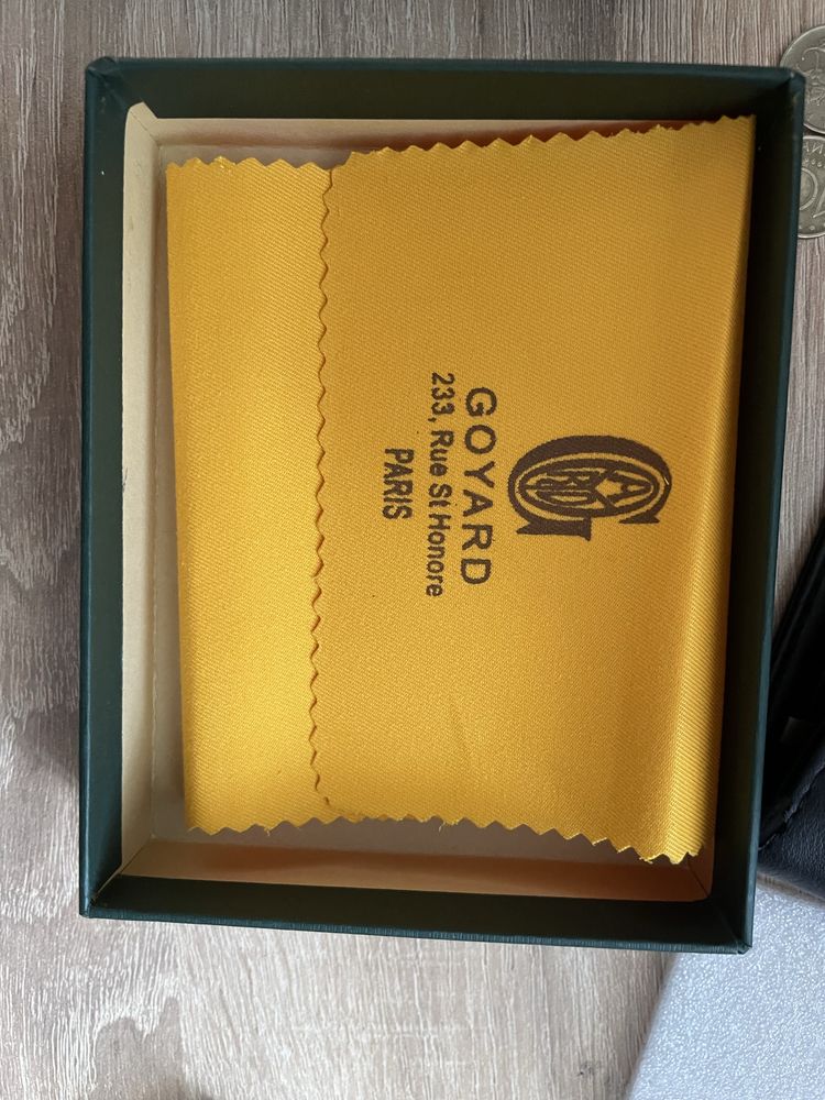 GOYARD зелено портмоне
