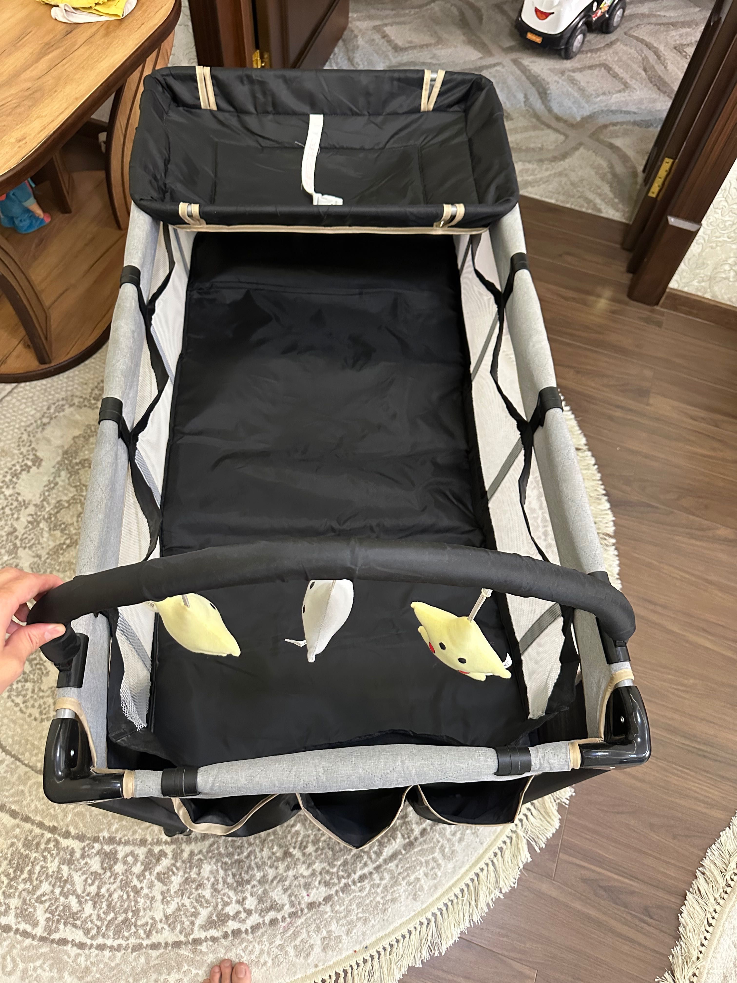 3в1 Кровать - Манеж + пеленальный столик Ining Baby