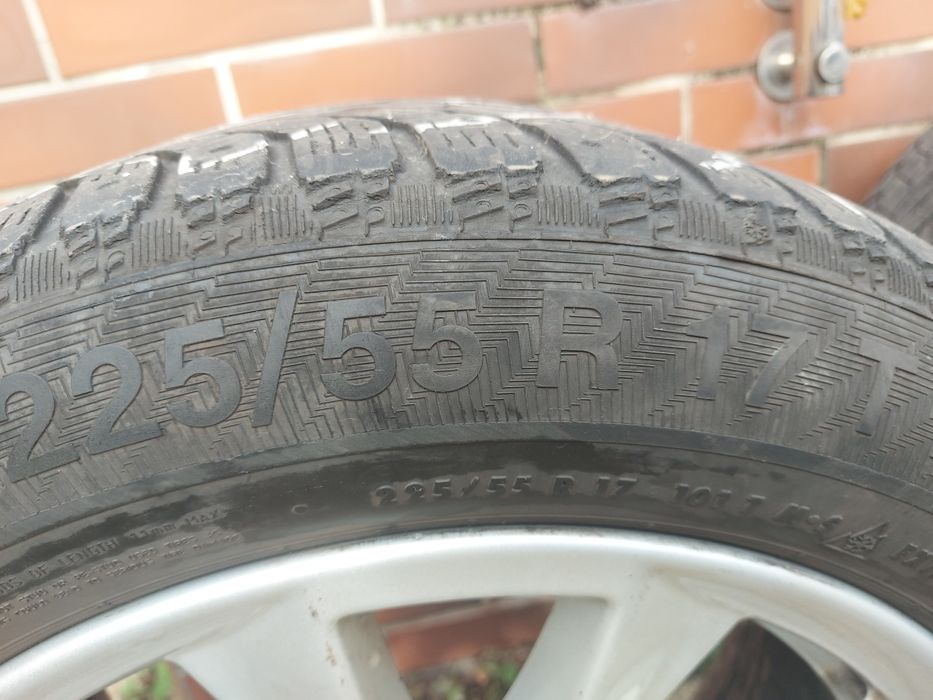 Roți iarnă originale BMW 225/55/17