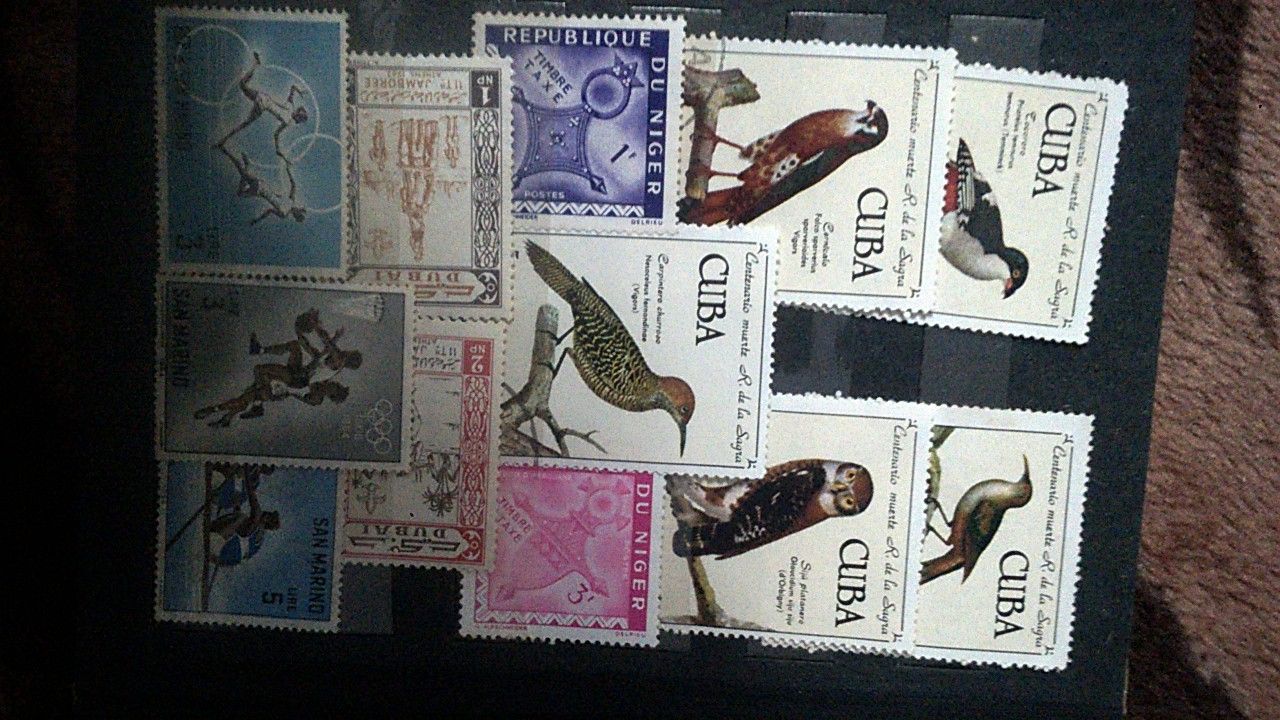 Clasoare timbre vechi 1960-1970