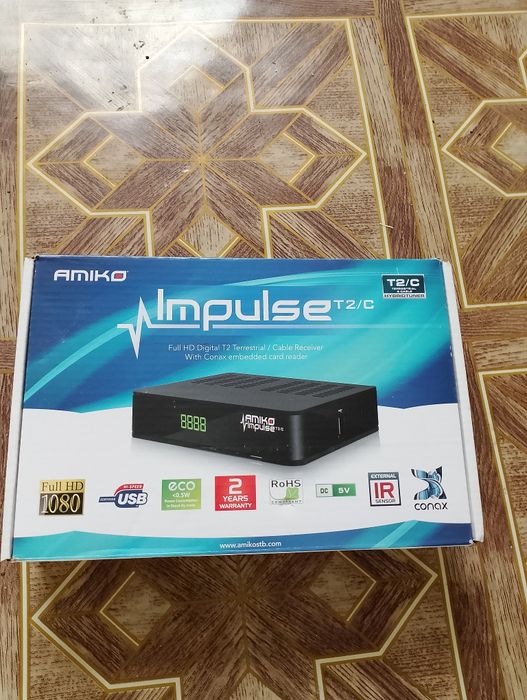 Vând receptor pentru cablu Amiko,decodează toată grila Digi cablu