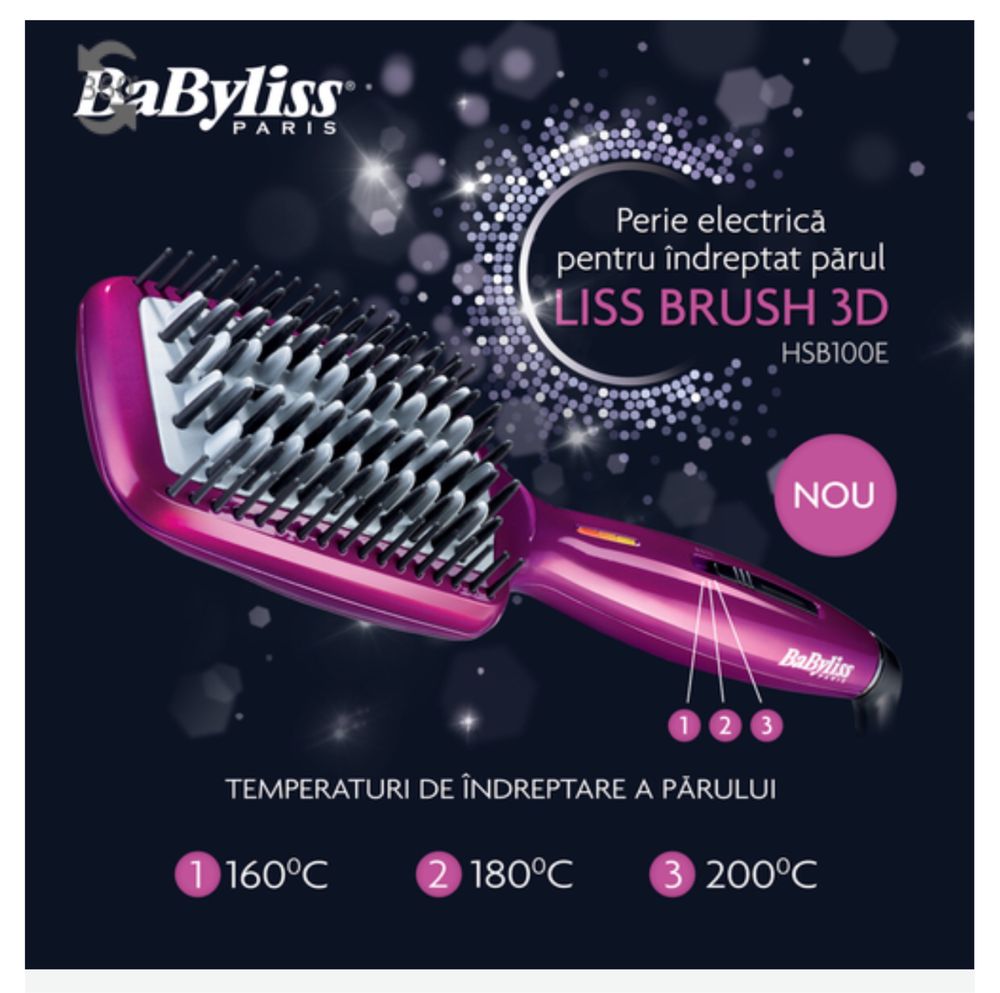 Perie electrica BabyLiss Brush 3D