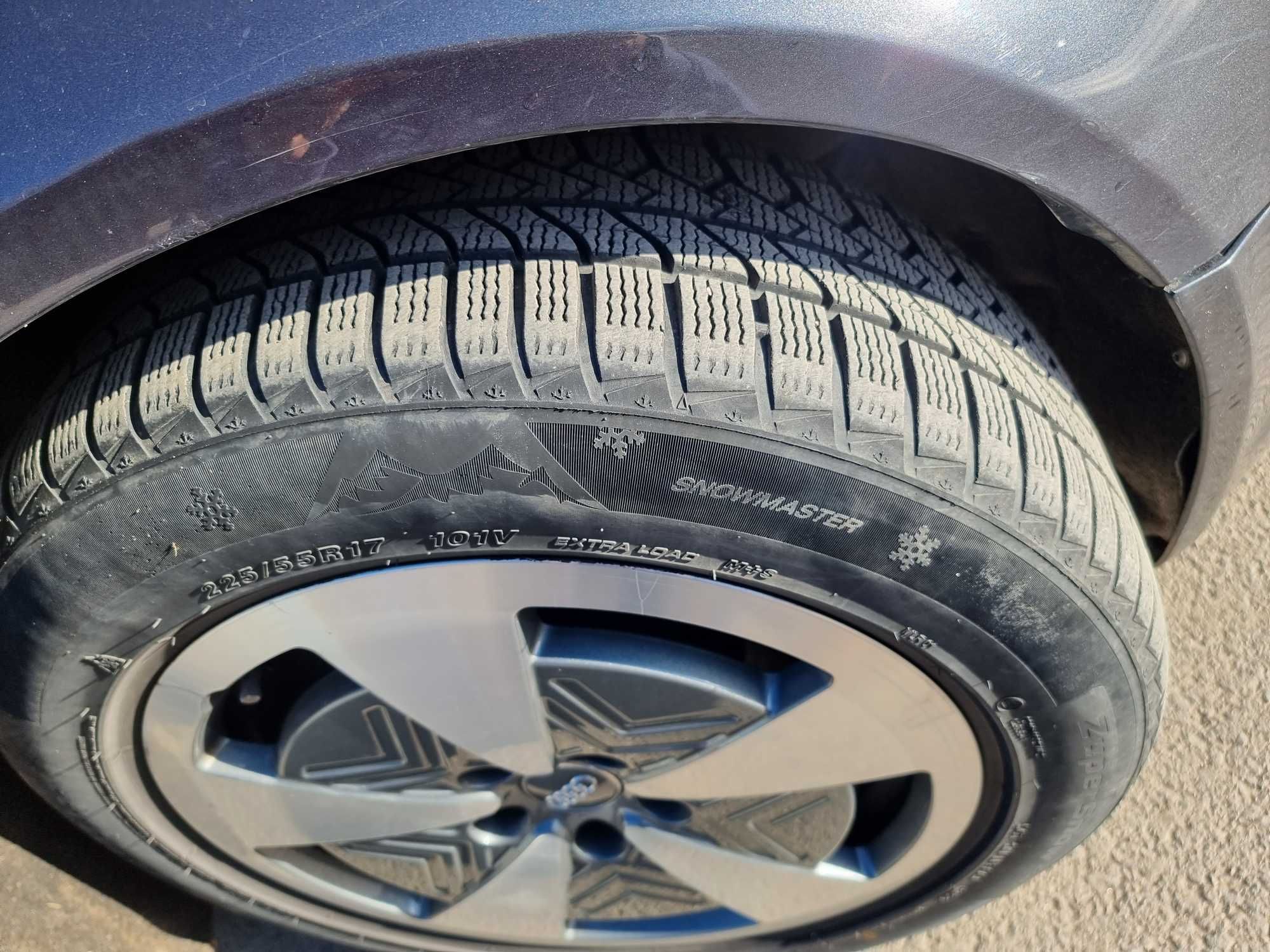 Джанти от Ауди А8 17 5x112 за Audi A4 A5 A6 и зимни гуми 225/55 17