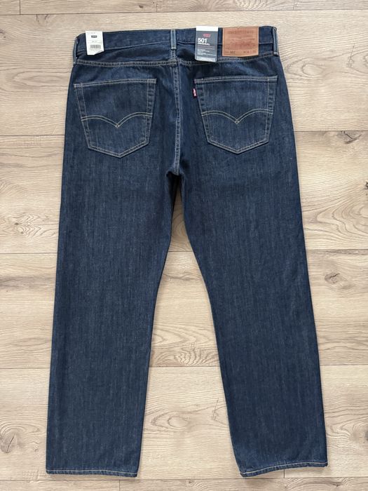 Blugi LEVIS 501 Indigo Barbati | Marime 36 x 30 (Talie 91 cm)