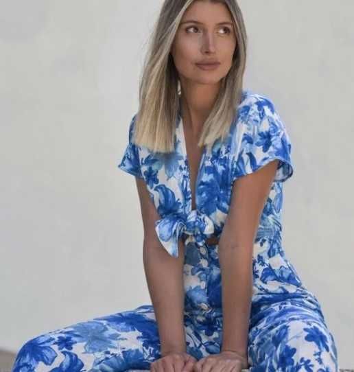 Salopeta din in 100%, editie limitata Zara, noua cu eticheta, XL