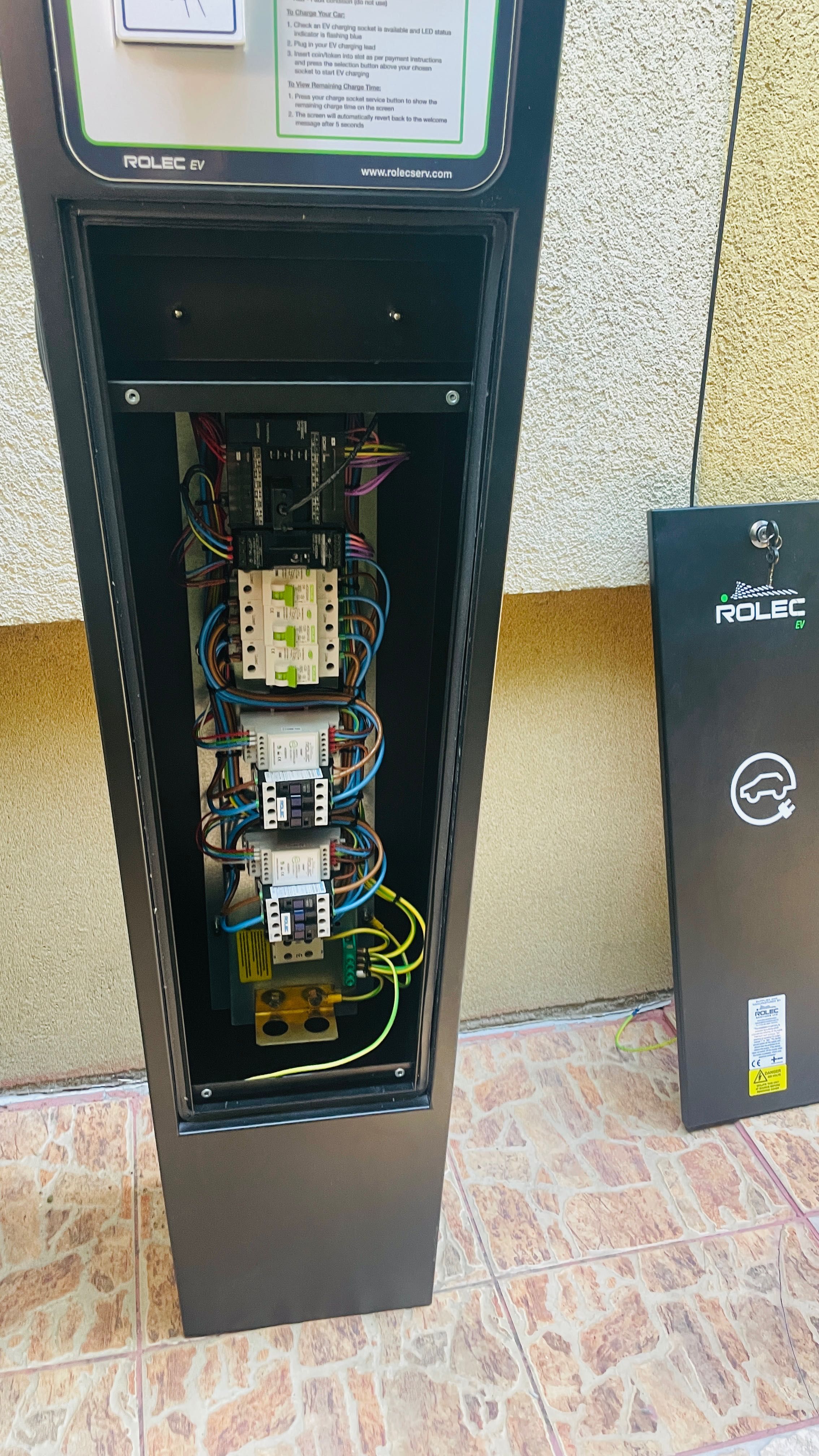 Rolec EVPG0020 statie incarcare 2x3.6kW token coin NOU masina electric