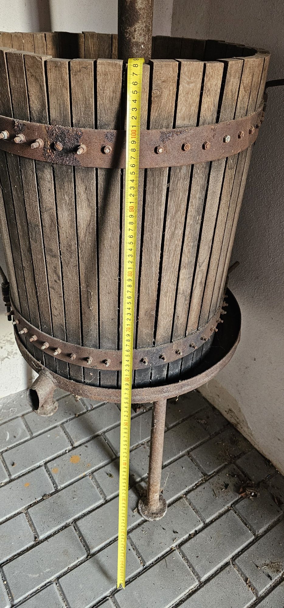 Teasc struguri / storcător struguri si zdrobitor de struguri