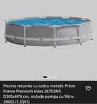 Piscină Intex , cu pompă și PRELATA . Noi, in ambalaj origibal