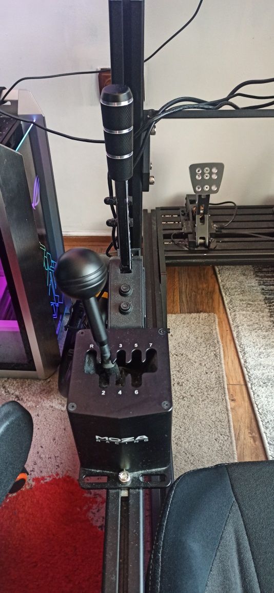 !!! ГАРАНЦИЯ !!! Moza R12 + RS v2 волан +  Moza Vision GS + CRP pedals