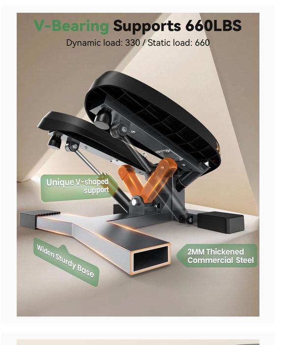 Stepper cu corzi adus din SUA