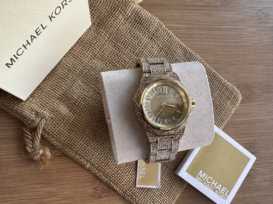 Ceas Michael Kors de dama nou original colectia Lennox full pave