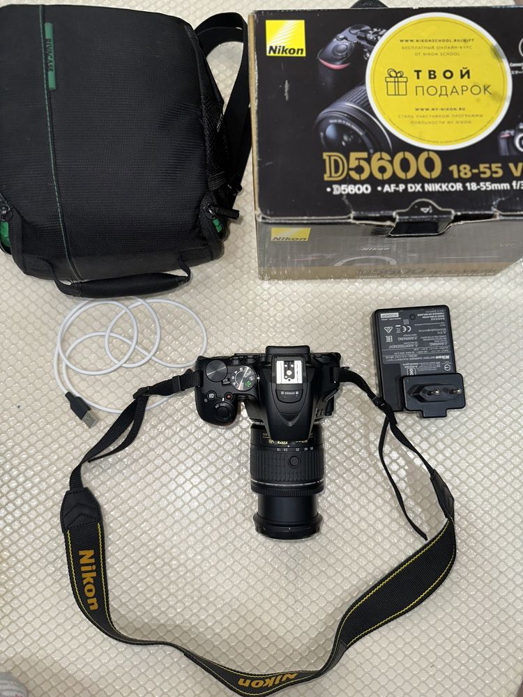 Новый Фотоаппарат Nikon D5600