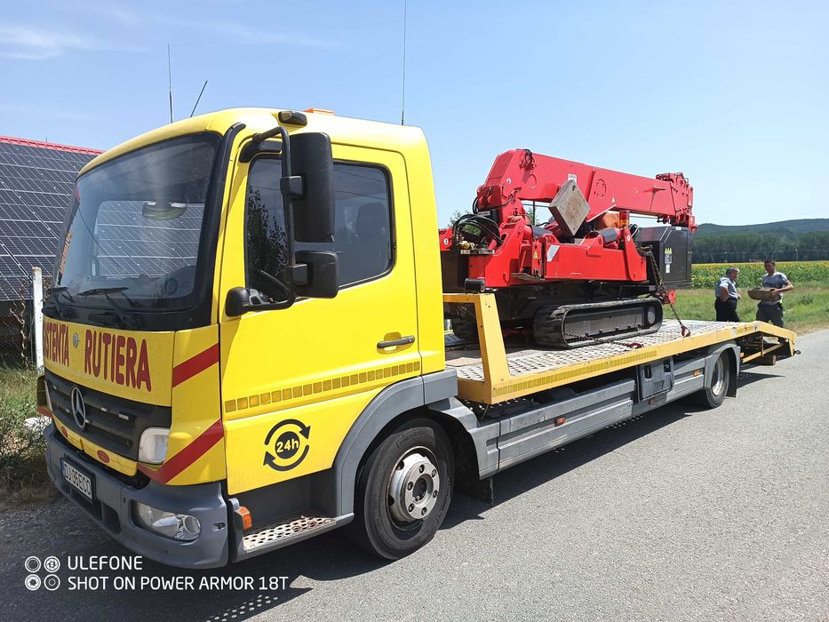 Transport utilaje-Asistenta rutiere