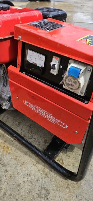 Generator curent genSet cu aparat sudura incorporat, motor suzuki