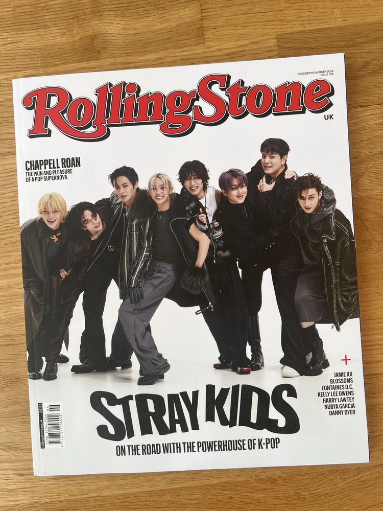 STRAY KIDS Списание Rollling Stone