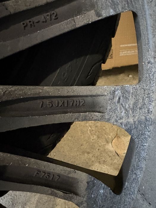 Jante Autec r17 7.5Jx17 et 47 5x112 cu cauciuri de iarna dot 2021