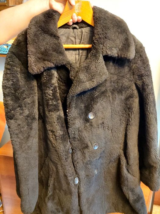 Шуба цигейковая (мутон), СССР, новая.
