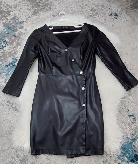 Rochiță imitație piele