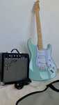Set complet chitară electrică Jay Turser + amplificator Fender + husă