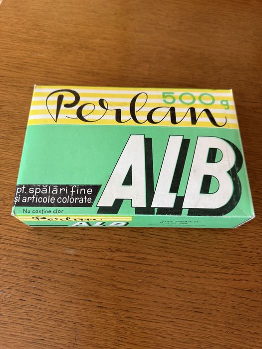 Detergent Perlan din perioada comunista