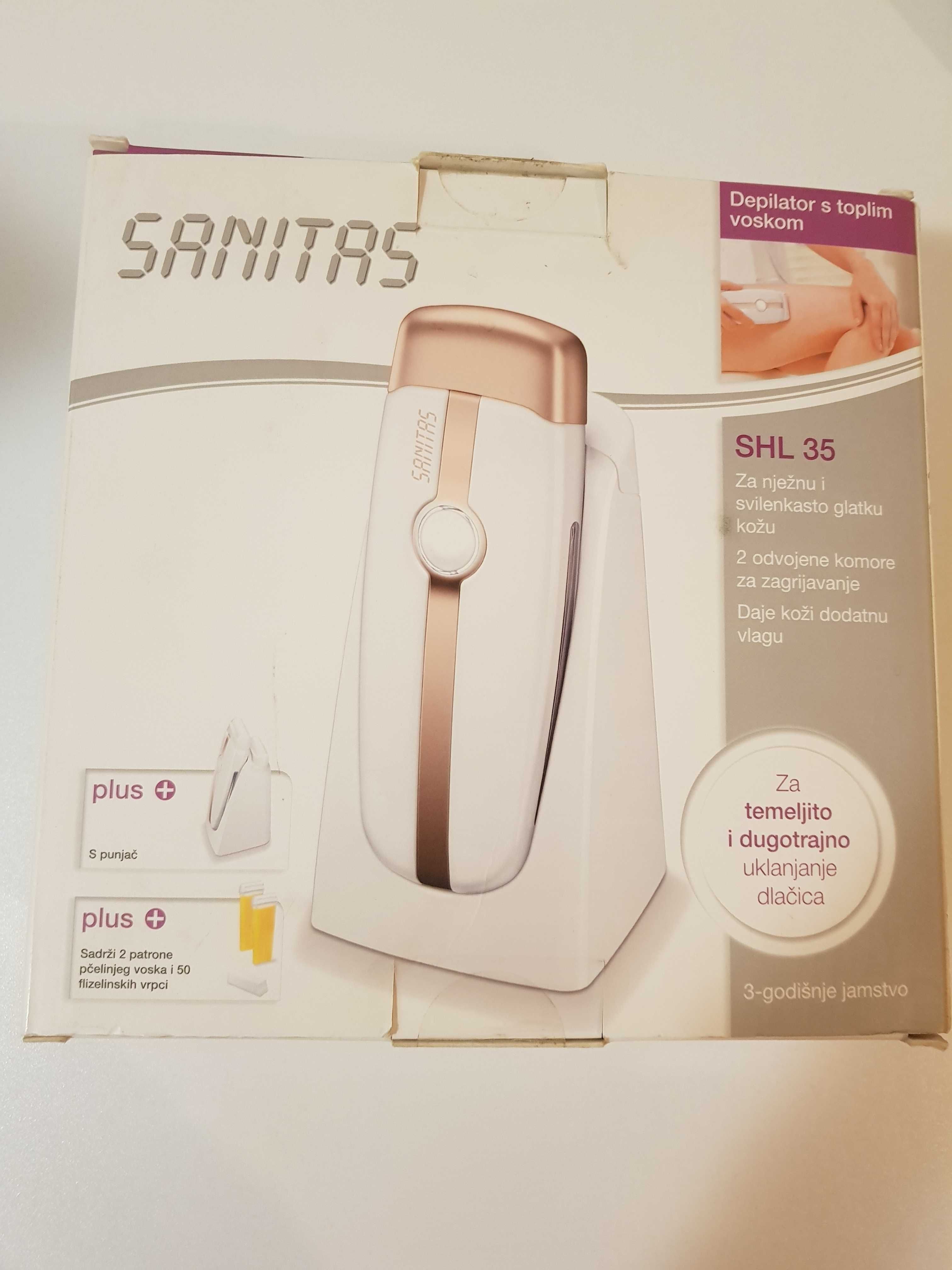 Epilator ceara Sanitas, aparat de epilat, Sanitas SHL 35