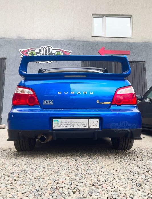Диффузор HDTuning на задний бампер Subaru Impreza GDB Лиса /Конь