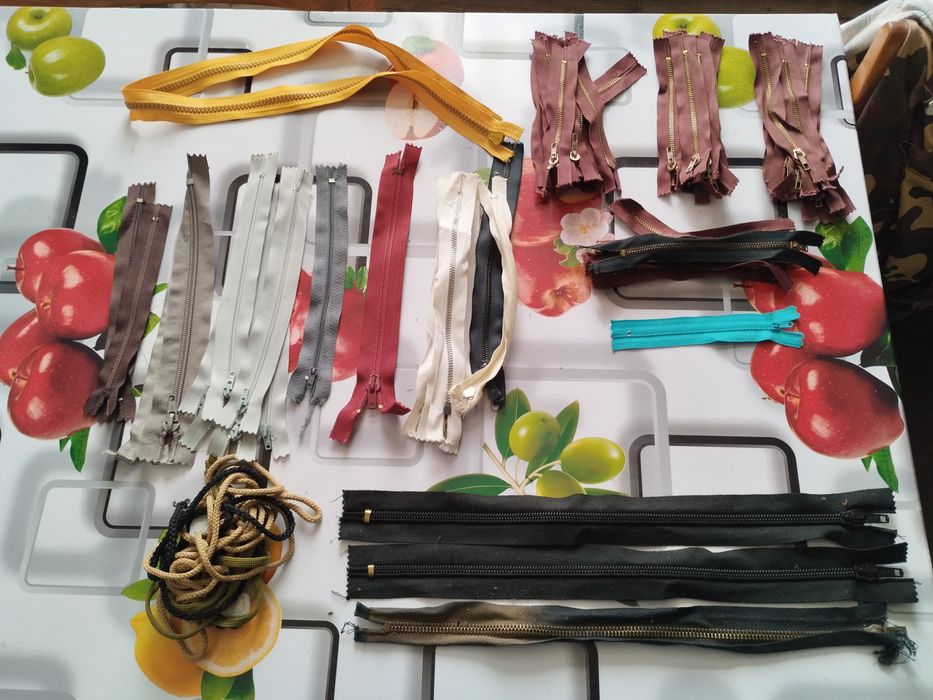 Замки молнии 63 штуки ссср