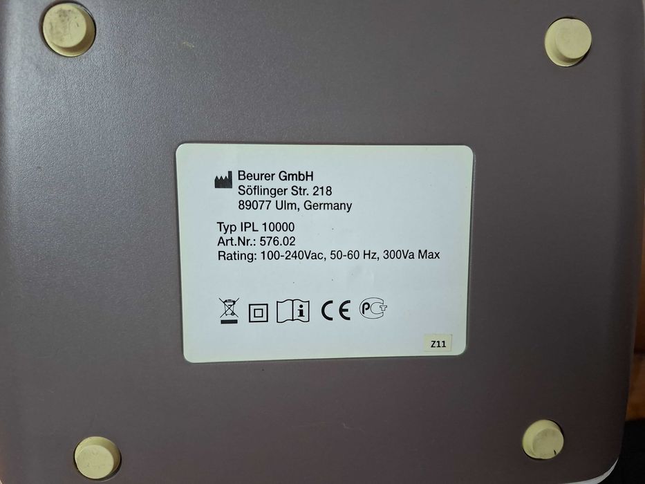 epilator beurer IPL salonpro
