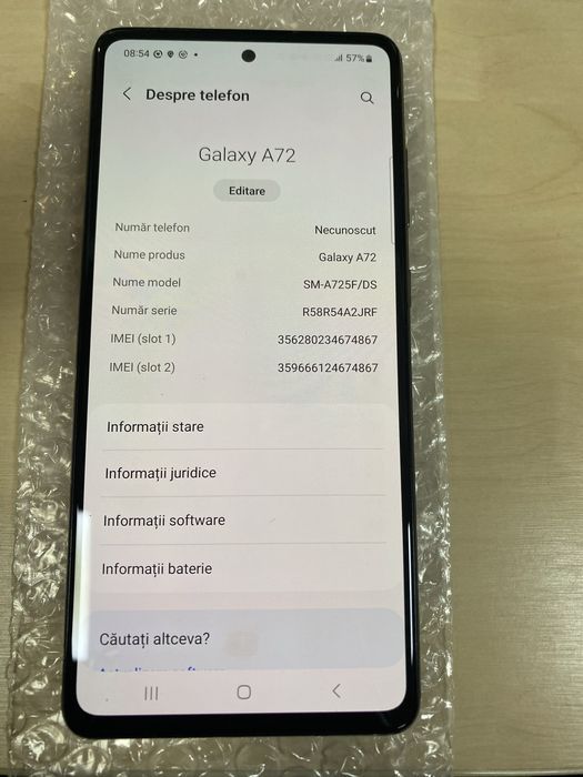 Samsung Galaxy A72 Dual Sim 128GB Black ID-vqj684