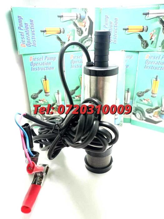 Pompa Submersibila Transfer Orice Lichid Vin Motorina 12lminut 12v