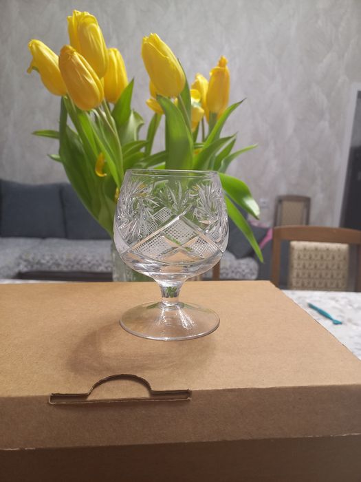 Фужеры, бокал , хрусталь 11шт за все 20тт