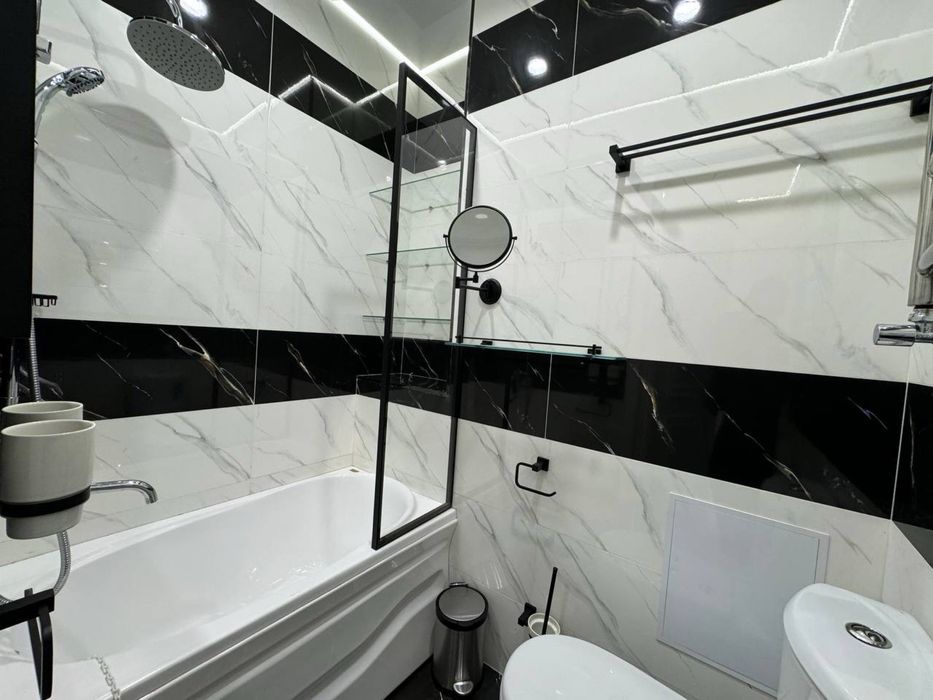 Яшнабадский район. 3х комнатная. Укомплектована.Новостройка Sky Builds