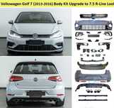 GTI Bodykit upgrade за golf 7 към golf 7.5 Пълен пакет GTI за голф 7