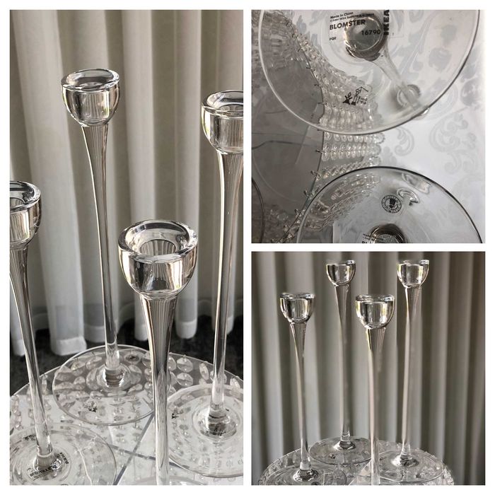 продавам стилен комплект свещници ИКЕА