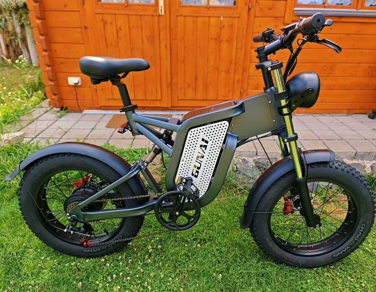 Bicicleta Electrica GUNAI MX25, 1000W, 50 km/h, 48V 25AH, 20*4.0 inch