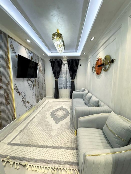 2х комнатная квартира на 1 этаже в Новостройке Рудакий