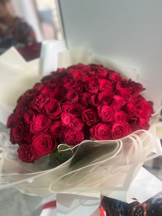 Продам 101букет свежие