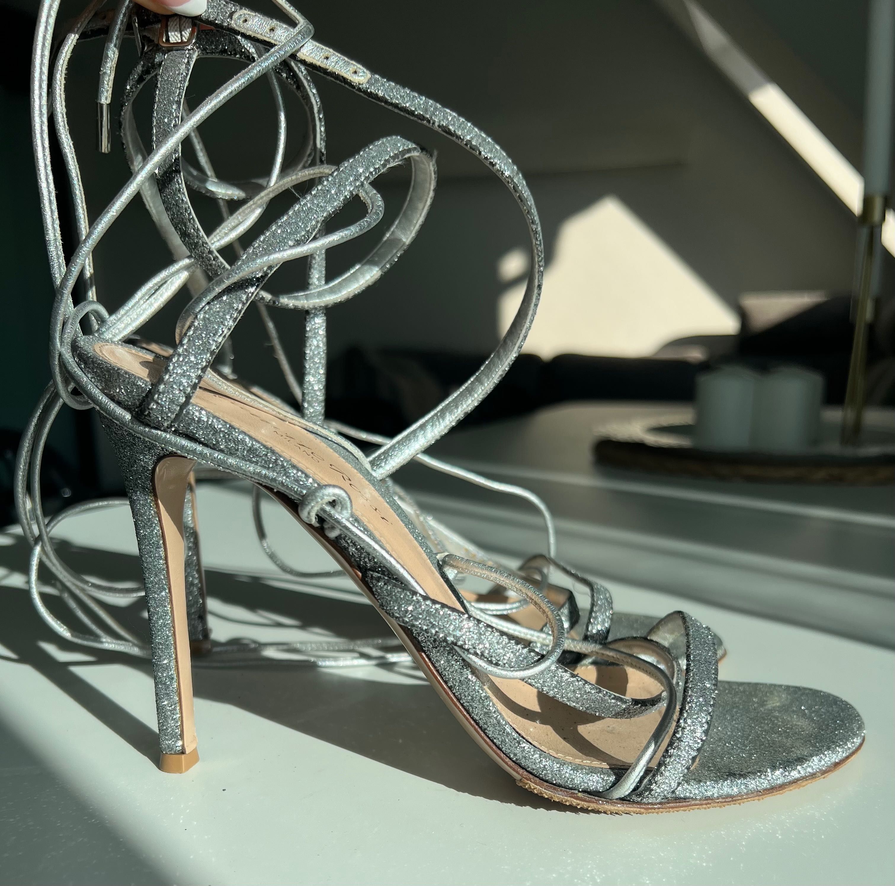 Gianvito Rossi - Оригинал - Ankle Strap Сандали размер 38.5