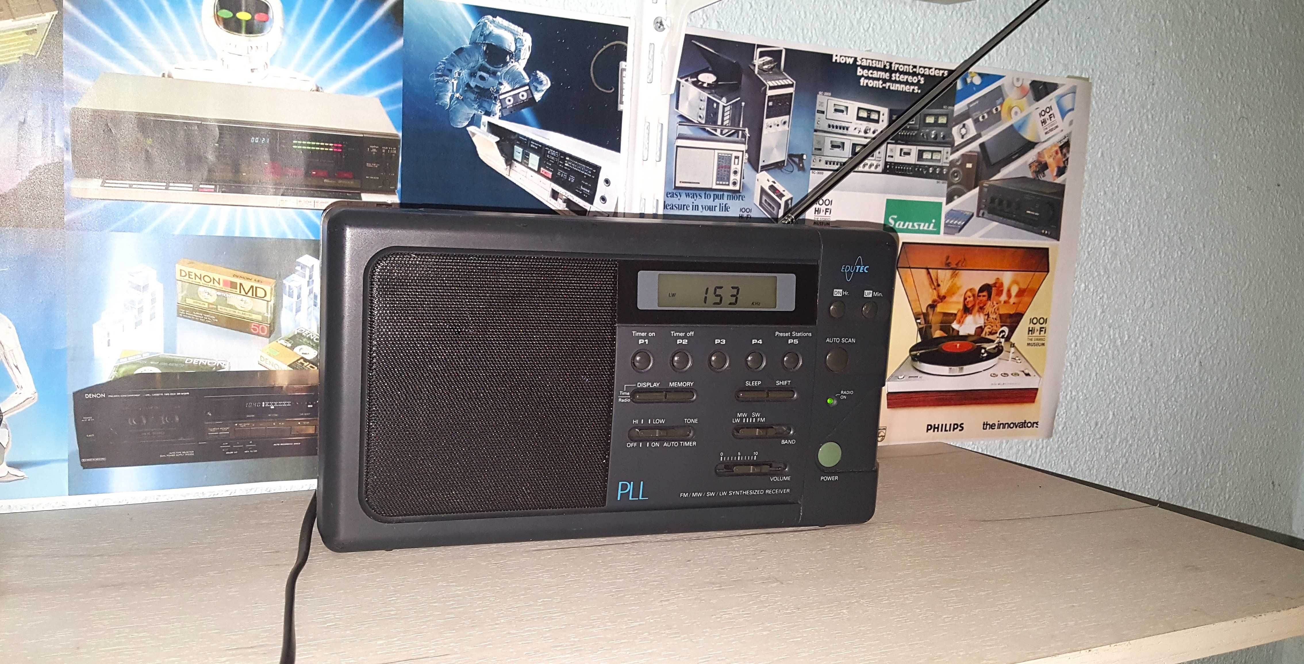 Vand Radio EDUTEC 4Band Digital PLL radio (Germania)