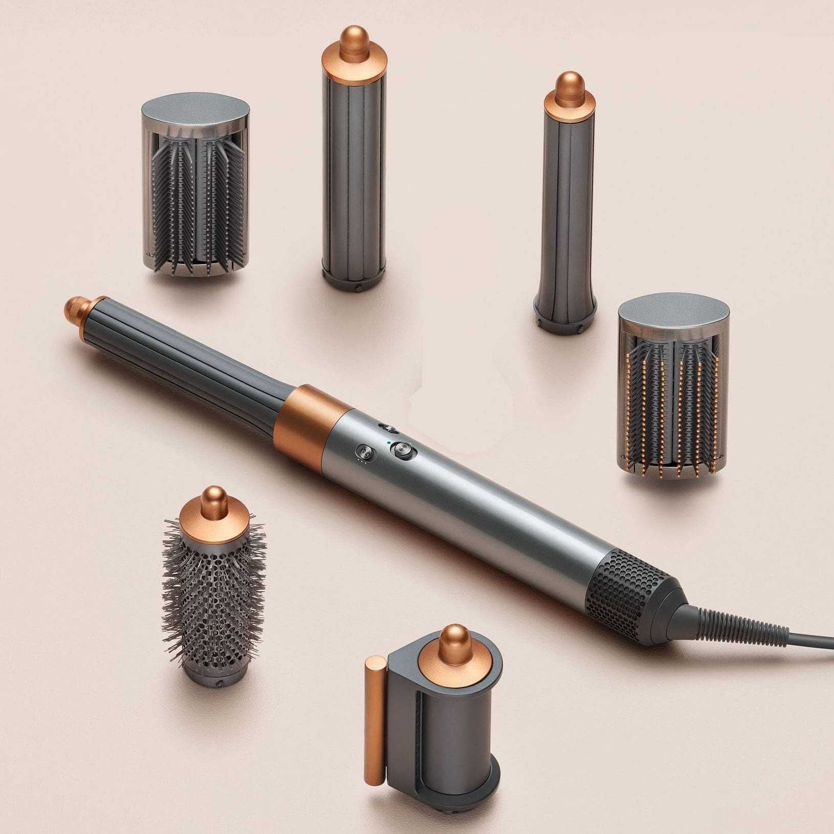 Dyson Long Niccel Gold — Долговечный Уход и Профессиональная Укладка!
