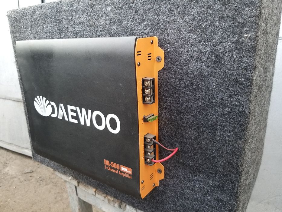 Колонка сапбуфер